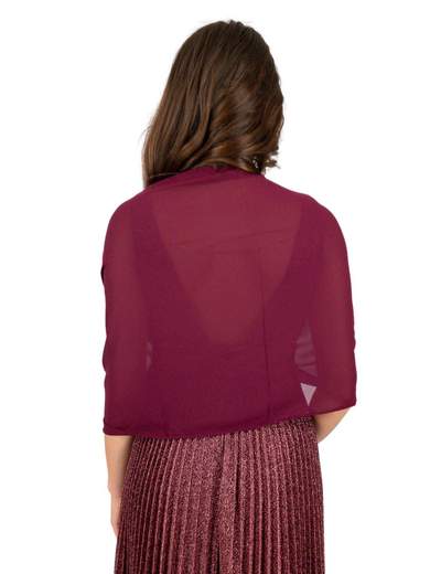 Stola Cerimonia in Georgette Elegante