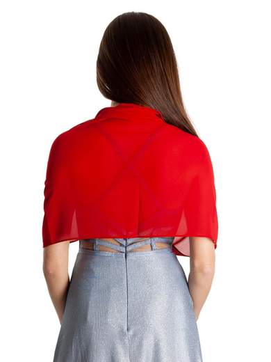 Stola Cerimonia in Georgette Elegante