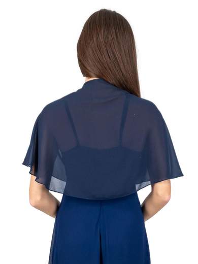 STRABELLO CERIMONIA Stola Cerimonia A Scialle Elegante In Georgette