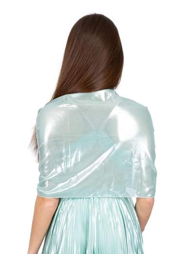 MAESTRI Stola Elegante Cerimonia Satinata Effetto Bagnato Matrimonio