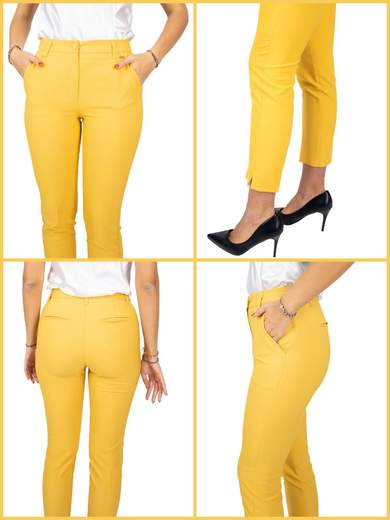 RINASCIMENTO Tailleur Pantalone E Giacca Lunga Aperta In Tessuto Tecnico