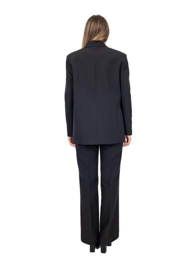 SO ALLURE Tailleur Pantalone Elegante Donna Con Blazer Doppiopetto In Twill