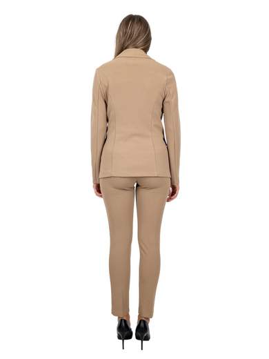 RINASCIMENTO Tailleur Pantaloni Eleganti Donne Da Cerimonia Slim In Crepe