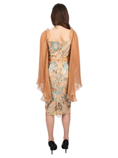 ALLURE Tubino Cerimonia Mamma Sposa Corto Paillettes Elegante