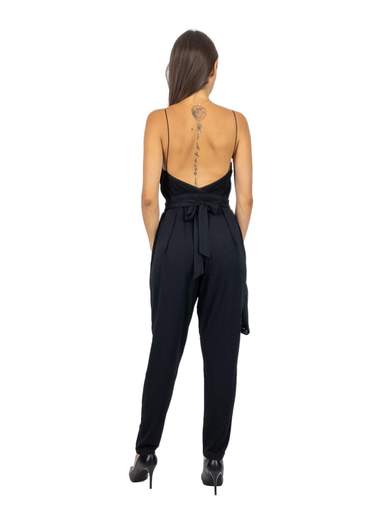 Strabello Evening Tuta Elegante Jumpsuit Da Cerimonia Online Cavallo Basso Lurex