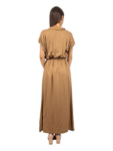 STRABELLO Vestito chemisier lungo donna estivo