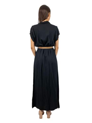 STRABELLO Vestito chemisier lungo donna estivo