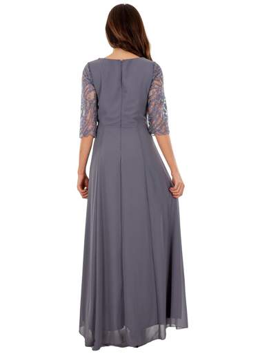 STRABELLO CERIMONIA Abito Da Cerimonia Lungo Stile Impero Mamma Sposa O Sposo