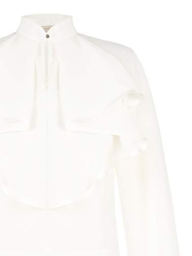 RINASCIMENTO Blusa Elegante Per Cerimonia Donna Manica Lunga Collo Jabot