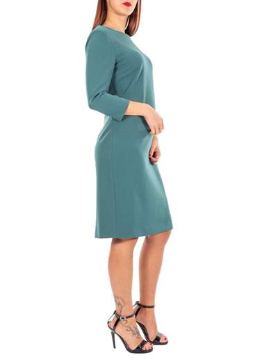 CARMEN Vestito corto elegante maniche tre quarti 311-6257-1