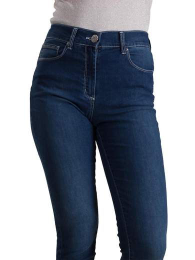 CARMEN Jeans skinny da donna a vita alta P-5429