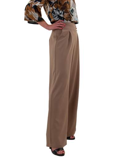 CARMEN Pantaloni palazzo ZIRCONE