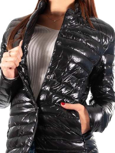 Piumino donna online 100 grammi corto leggero