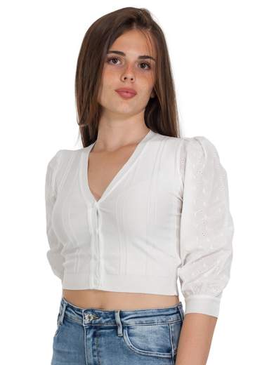 RINASCIMENTO Cardigan Corto Elegante Donna Estivo Leggero Rinascimento