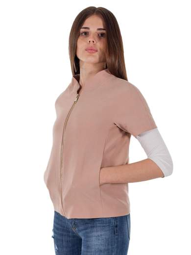 Giacca Donna Primavera Maniche Removibili Eg1703