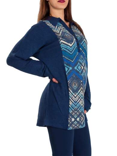 Polo donna maglia invernale maniche lunghe taglie forti