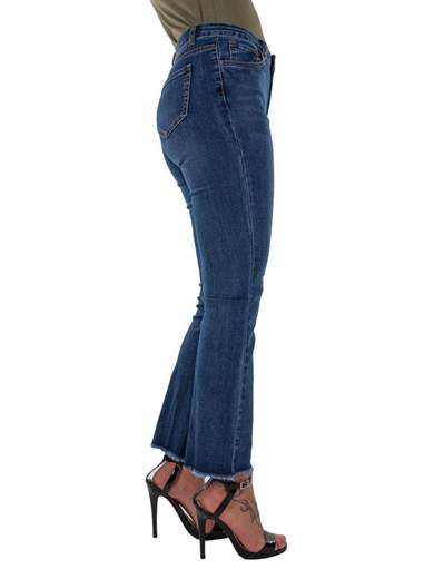 FARFALLINA Jeans Cropped Flare Donna Elasticizzati Farfallina F6733