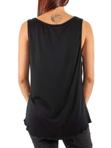 KITANA Top Donna Elegante Blusa Taglie Forti Curvy Scollo Drappeggiato