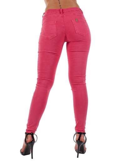 Jeans skinny donna push up aderenti elasticizzati stretti
