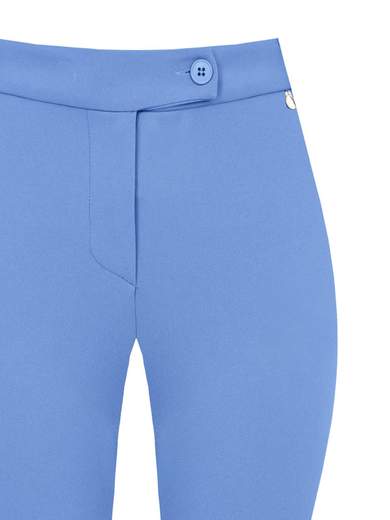 RINASCIMENTO Pantaloni donna eleganti a sigaretta in crepe elasticizzato PNTBSCRP