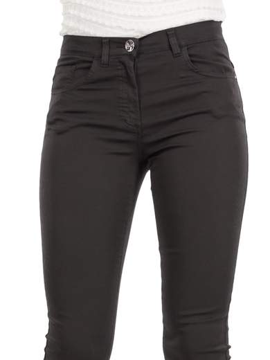 Pantalone Chino Donna Estivo Leggeri Cotone A Sigaretta Slim Fit