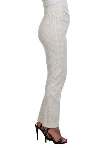 CARMEN Pantaloni Eleganti Donne Leggeri  Sigaretta Estivi Fantasia