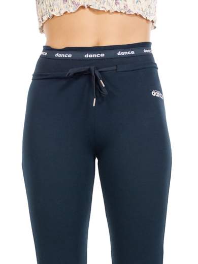 Leggings fitness donna sportivi palestra slim con coulisse