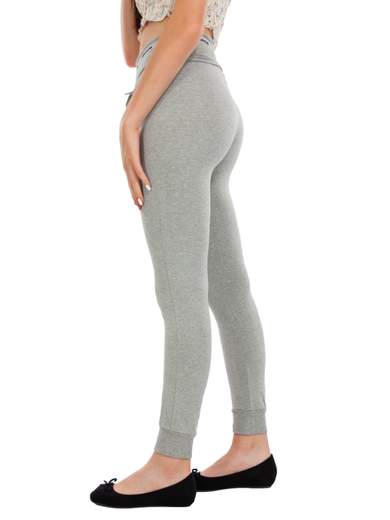 Leggings fitness donna sportivi palestra slim con coulisse