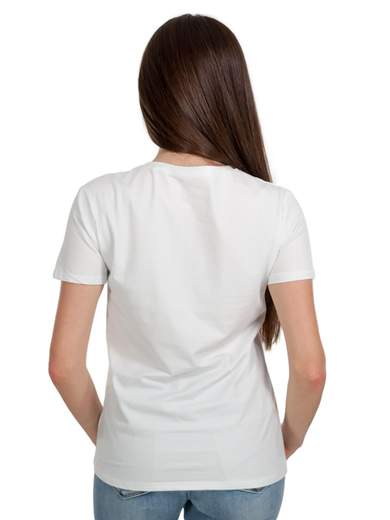 T Shirt Con Stampa Donna Cotone Maniche Corte Gelati J2221