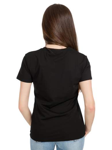 T Shirt Con Stampa Donna Cotone Maniche Corte Gelati J2221