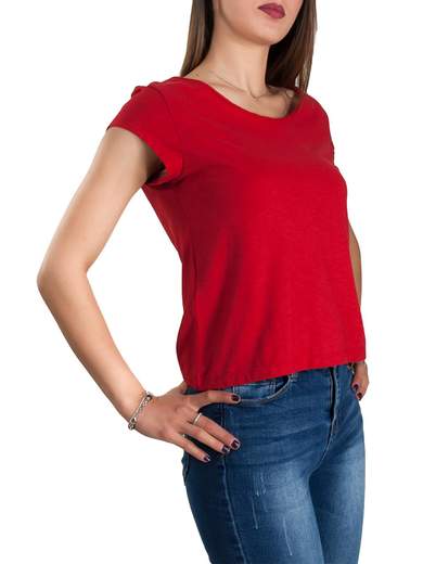 CARMEN UNICA T-shirt in tinta unita 36865