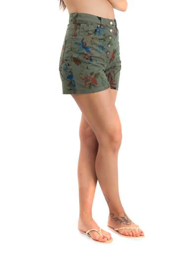 CARMEN UNICA Shorts con stampa floreale P1104T5F149