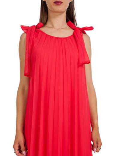 CARMEN Vestito Elegante Donna Estivo Svasato Sotto Il Ginocchio