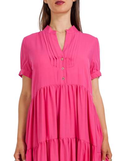 RINASCIMENTO Vestito Donna Estivo Rinascimento Svasato Maniche Corte