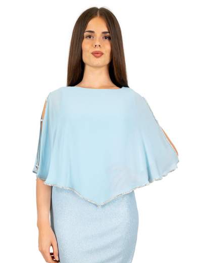 Abito cerimonia donna corto per signora a tubino glitterato