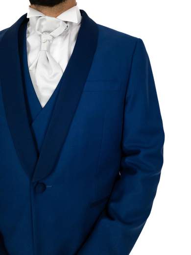 Abito cerimonia uomo Drop 8 con gilet slim fit giovanile
