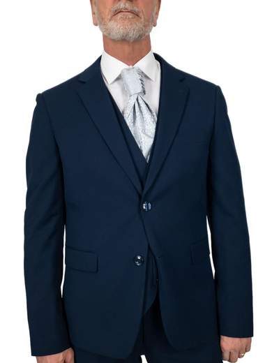 Abito cerimonia uomo giovanile elegante per matrimonio slim fit Drop 8