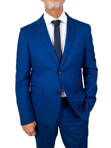 Abito cerimonia uomo Drop 8 con revers classico ed elegante