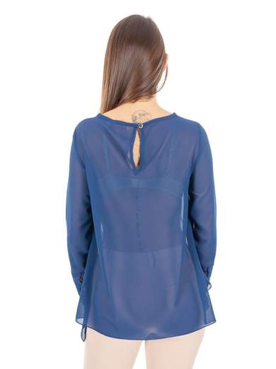 Elegant pleated women’s blouse Rinascimento