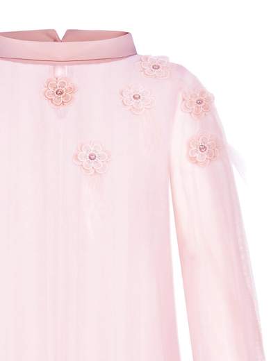 RINASCIMENTO Blusa Elegante Per Cerimonia Donna In Tulle Manica Lunga