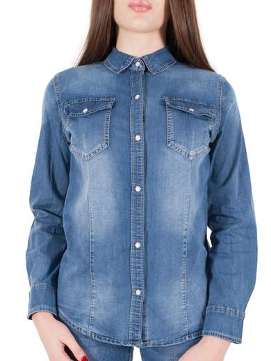 Camicia Jeans Donna