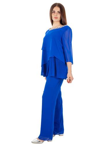 Sologioie Curvy Completo Pantalone E Casacca Elegante Per Cerimonia Curvy