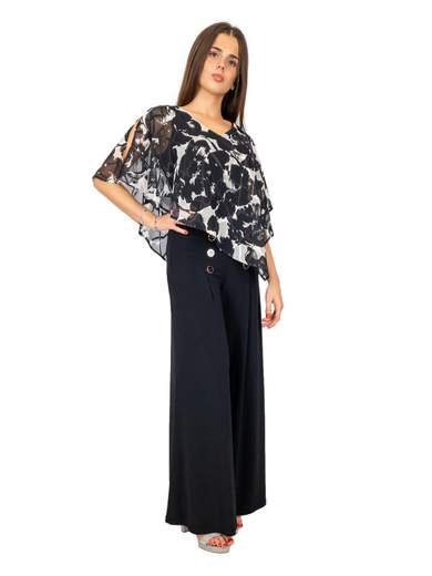 Frank Lyman Completo Pantalone Elegante Da Cerimonia Con Casacca Floreale