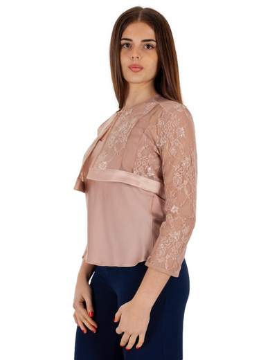Coprispalle in pizzo di Rinascimento elegante da donna