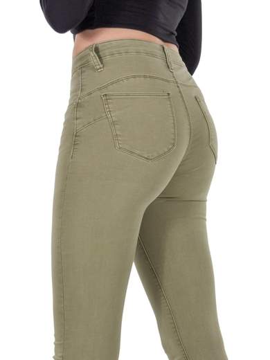 STRABELLO Jeans Bootcut Donna Push Up Elasticizzati Estivo Gca-f5300