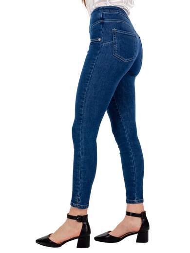 RINASCIMENTO Jeans Skinny Donna Elasticizzati Vita Alta Aderenti Stretti