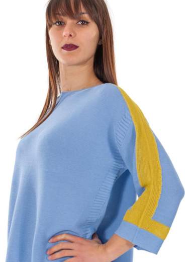 STRABELLO Maglia donna estiva girocollo larga M18-319