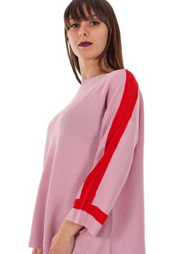 STRABELLO Maglia donna estiva girocollo larga M18-319