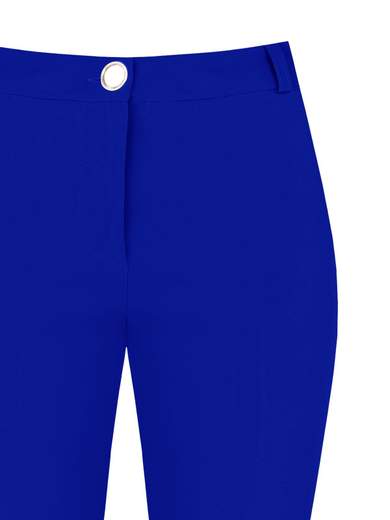 RINASCIMENTO Pantaloni A Sigaretta Donna Eleganti Slim Fit Tessuto Tecnico