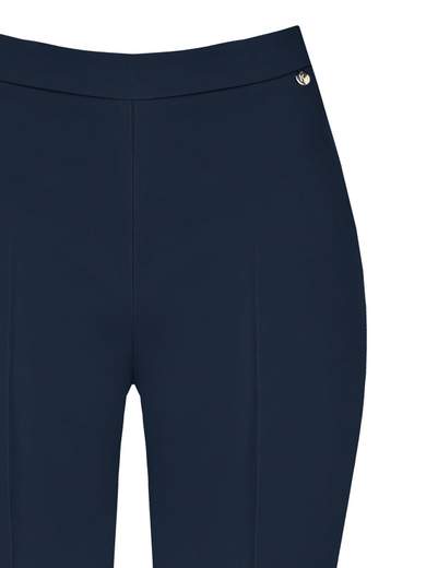 Pantaloni eleganti donna curvy flared tessuto tecnico
